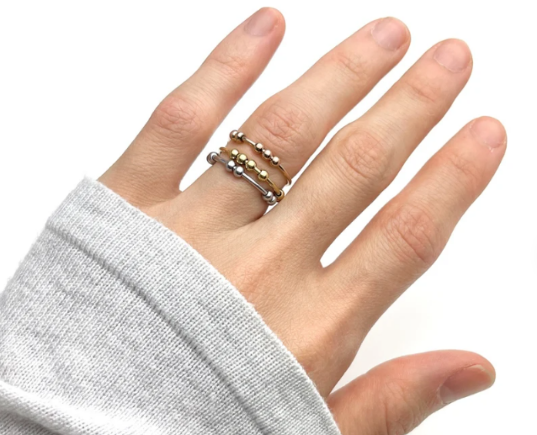 Fidget Beads Ring